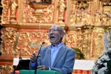 Pregón de las fiestas del Santo Cristo (Foto TA y Antonio Alí)